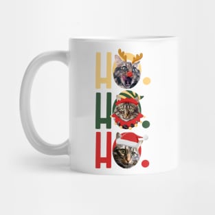 Ho Ho Ho - Cat Holiday Mug